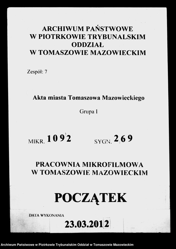Obraz 1 z jednostki "[Księga Ludności Stałej]"