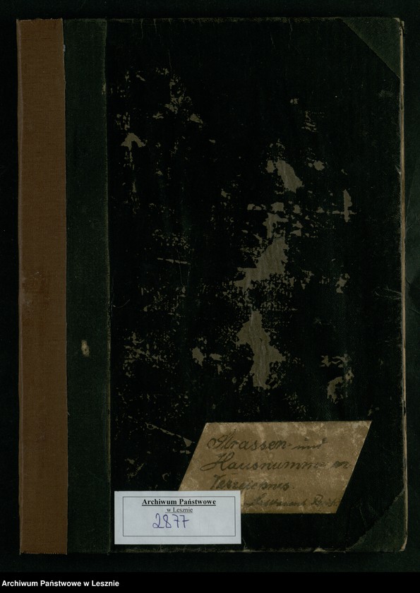 image.from.unit.number "[Rejestr mieszkańców Leszna /Strassen und Hausnumer Verziehnis/]"