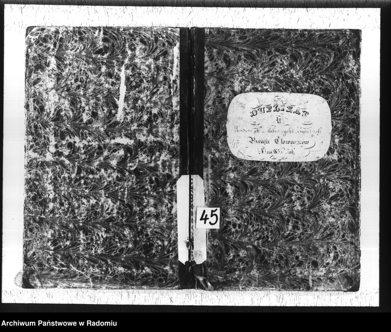 image.from.unit.number "Duplikat akt urodzonych, zaślubionych i zmarłych z parafii Głowaczów w roku 1855"