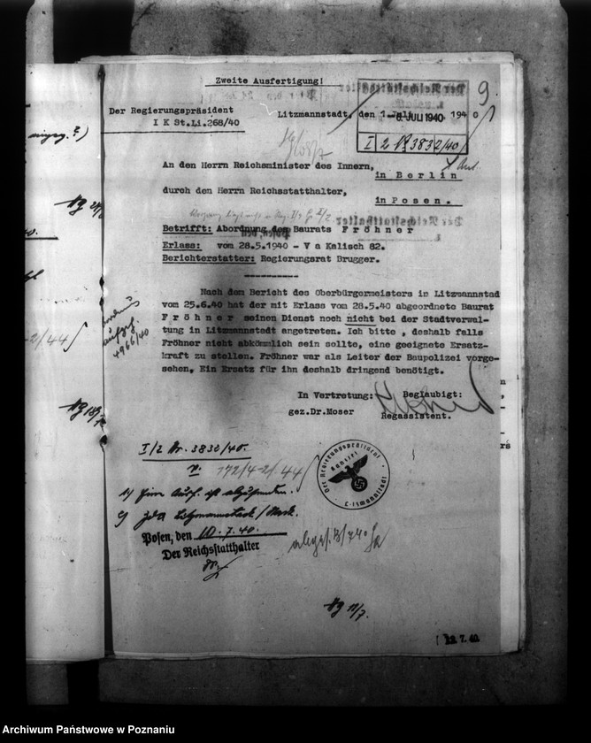 Obraz 13 z jednostki "Abordnungen der Beamten"