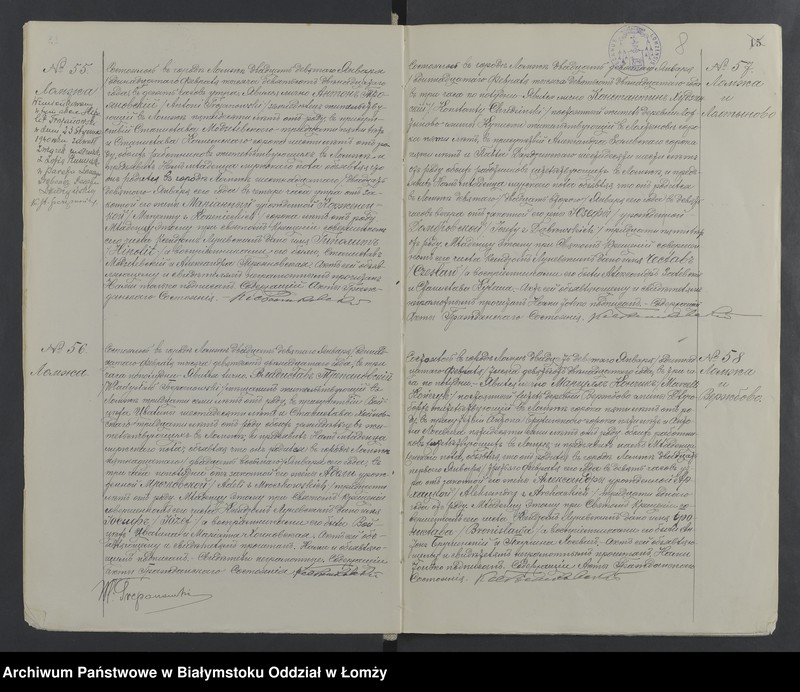 image.from.unit.number "Księga urodzeń, małżeństw i zgonów"