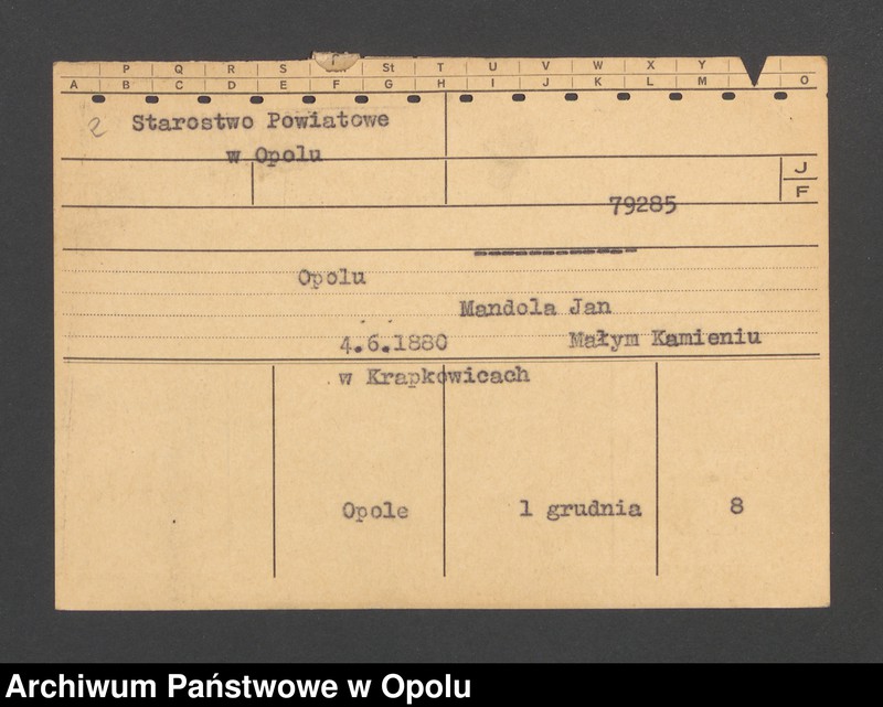 Obraz 4 z jednostki "[Paligo Johann, zam. Beuthen]"