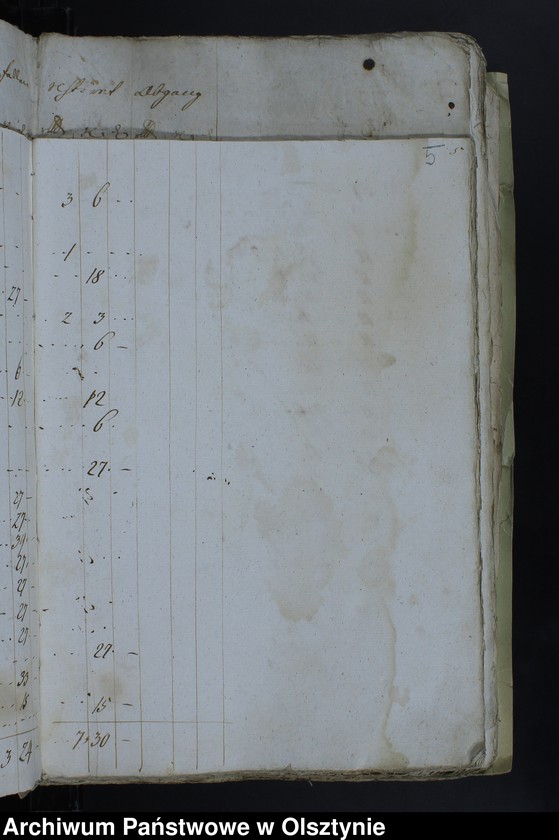 image.from.unit.number "Jahr Kirchen Rechnung der Waltersdorfschen Kirche aller Einnahme und Ausgabe wie auch Bau-Rechnung"