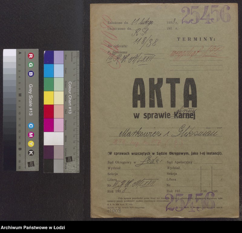 Obraz 2 z jednostki "Majer Markowicz, Szlama Gliksman- sprzedaż i przerób przędzy"