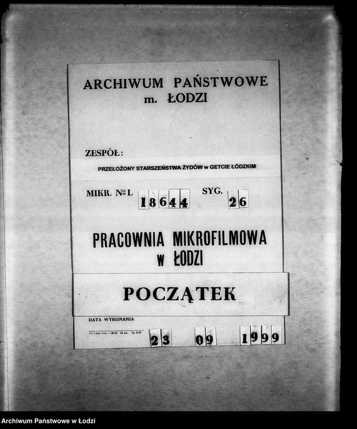 Obraz 1 z jednostki "Arbeitsressort K. [Niemieckie zamówienia do resortów pracy, produkcja, zapotrzebowanie materiałów dla produkcji]"