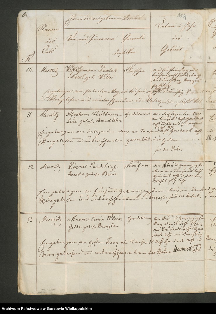image.from.unit.number "Personenstandsregister der israelitischen Corporation pro 1838. Duplikat"