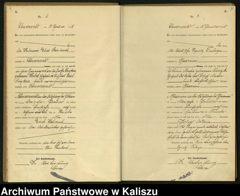 Obraz 7 z jednostki "[Księga urodzeń]"