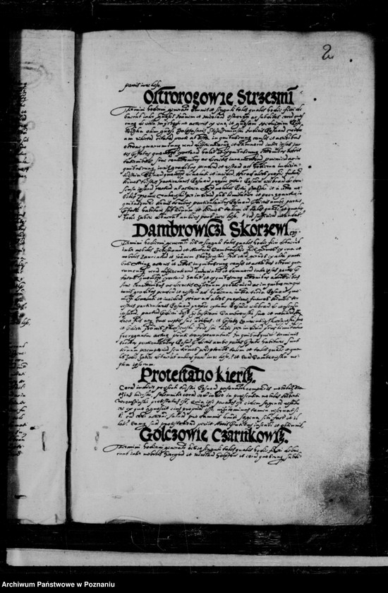 Obraz 6 z jednostki "Inscriptiones, relationes, decreta [inducta]"