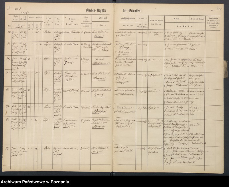 Obraz 15 z jednostki "[Akta urodzeń i chrztów, ślubów, zgonów]"