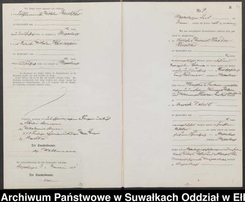image.from.unit.number "Heiraths-Neben-Register des Preussischen Standes-Amtes Angerburg Kreis Angerburg"