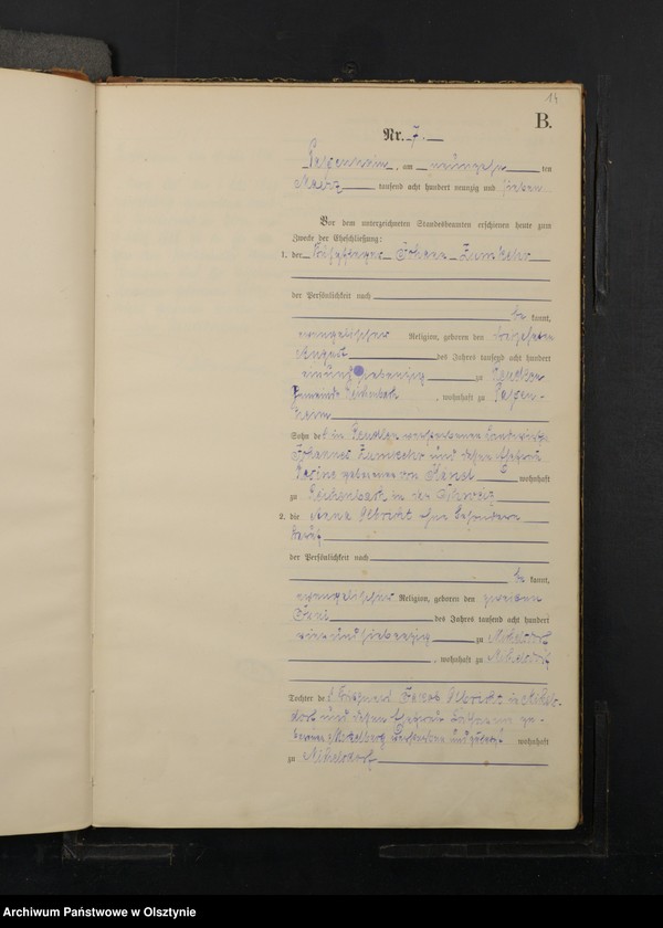 image.from.unit.number "Heiraths-Haupt-Register Nr 1 - 40"