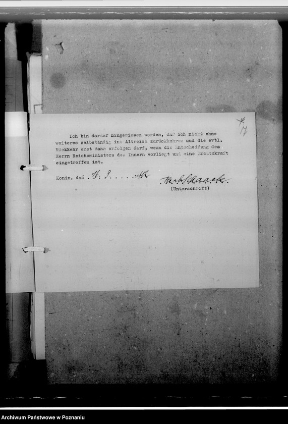 Obraz 11 z jednostki "Schaack, Herbert Amtskommissar"