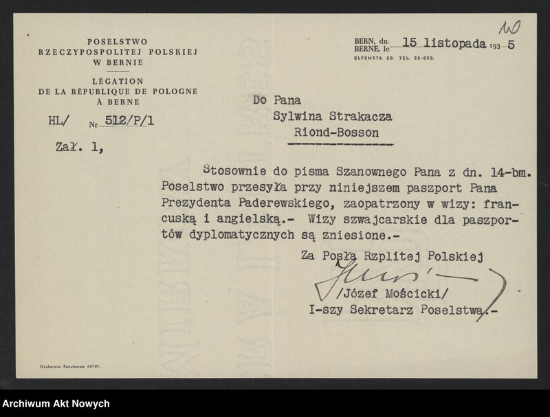 image.from.unit.number "Poselstwo R.P. w Bernie; Załączniki: 2 kwestionariusze paszportowe I. Paderewskiego; L.8"