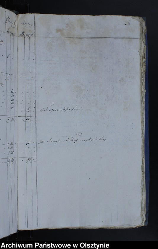 image.from.unit.number "Jahr Rechnung aller Einnahme und Ausgabe der Jäskendorffschen Kirche"