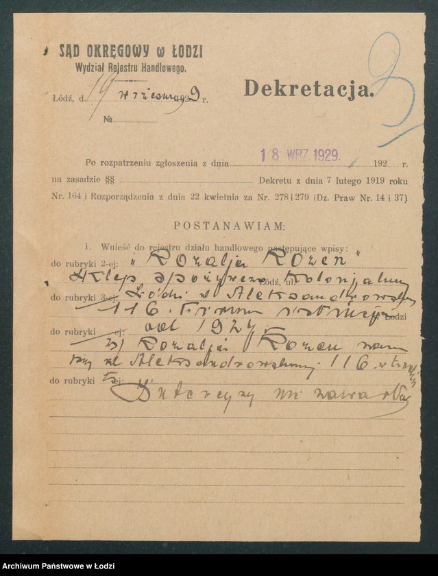 Obraz 5 z jednostki "Rozalja Rozen - sklep spożywczo-kolonialny"