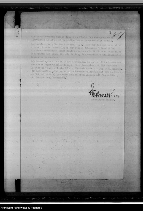 Obraz 11 z jednostki "Oberschule Hohensalza (Inowrocław)"