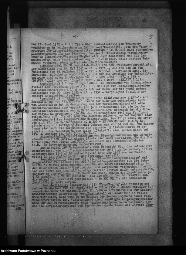 Obraz 7 z jednostki "Haushaltsmitte für Lehrerbildungsanstalten"