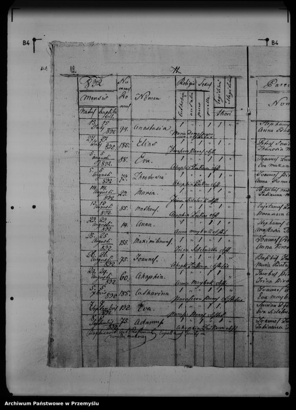 Obraz 16 z jednostki "[Kopie ksiąg metrykalnych parafii Wólka Mazowiecka (dekanat Rawa Ruska)]"