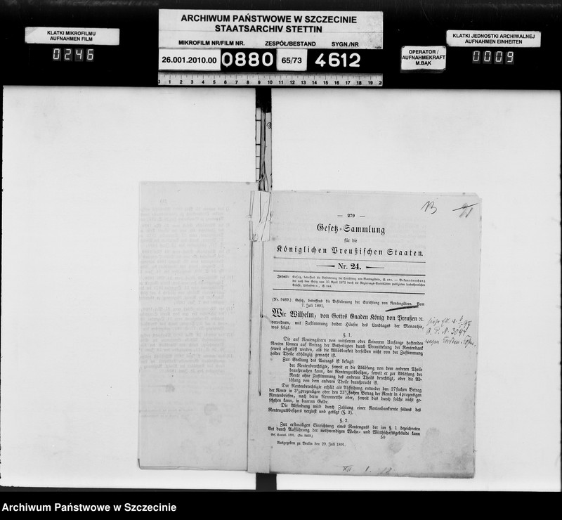 image.from.unit.number "Errichtung von Rentengütern, vol. I"