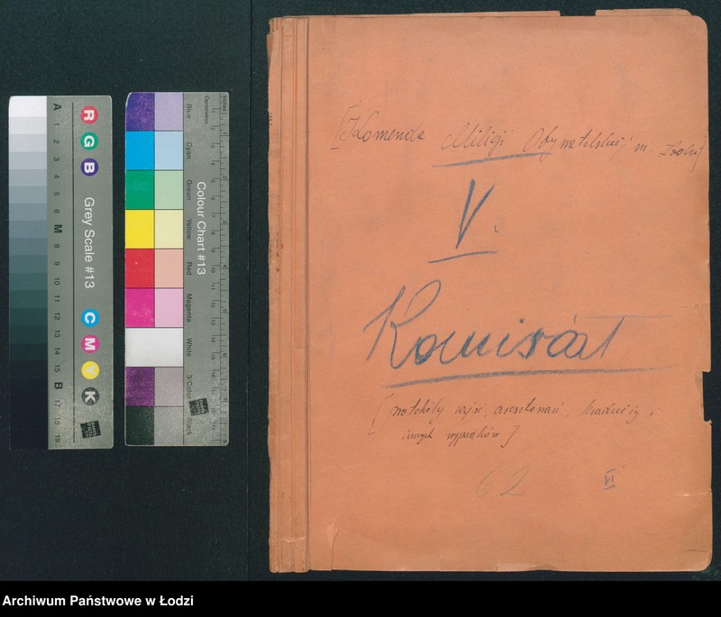 Obraz 2 z jednostki "V Komisariat [protokoły zajść, aresztowań, kradzieży i innych wypadków]"