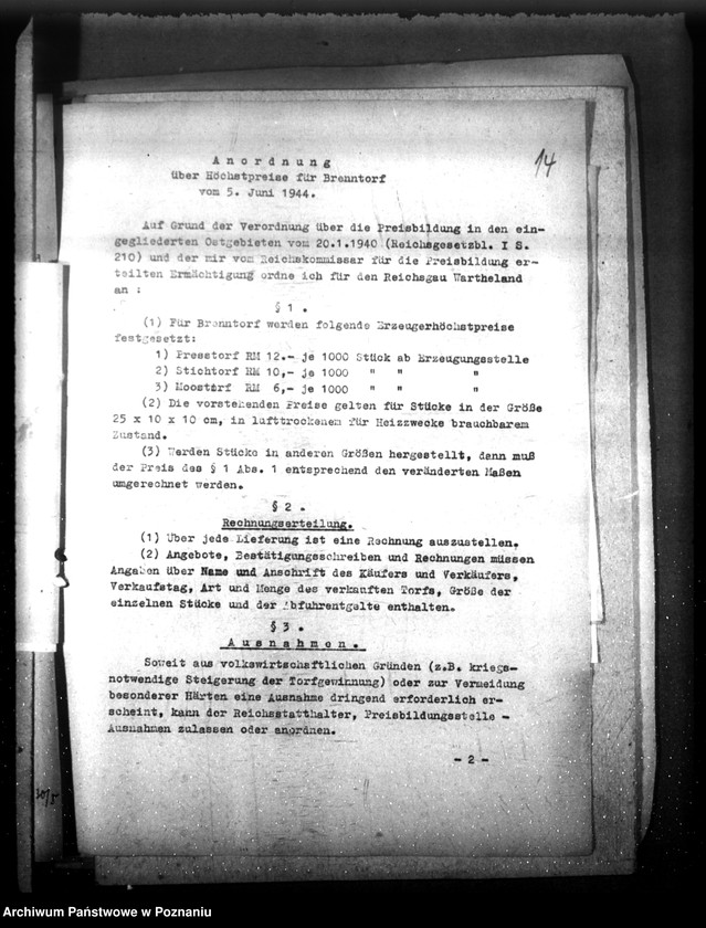 Obraz 18 z jednostki "Verordnungsblatt Nr. 9"