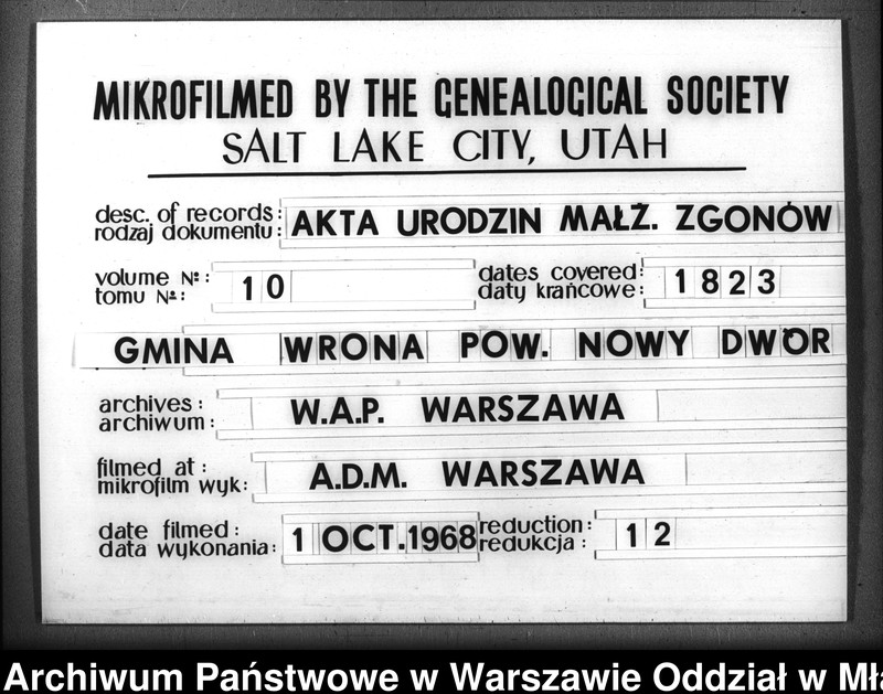 image.from.unit.number "Akta urodzeń, małżeństw, zgonów"