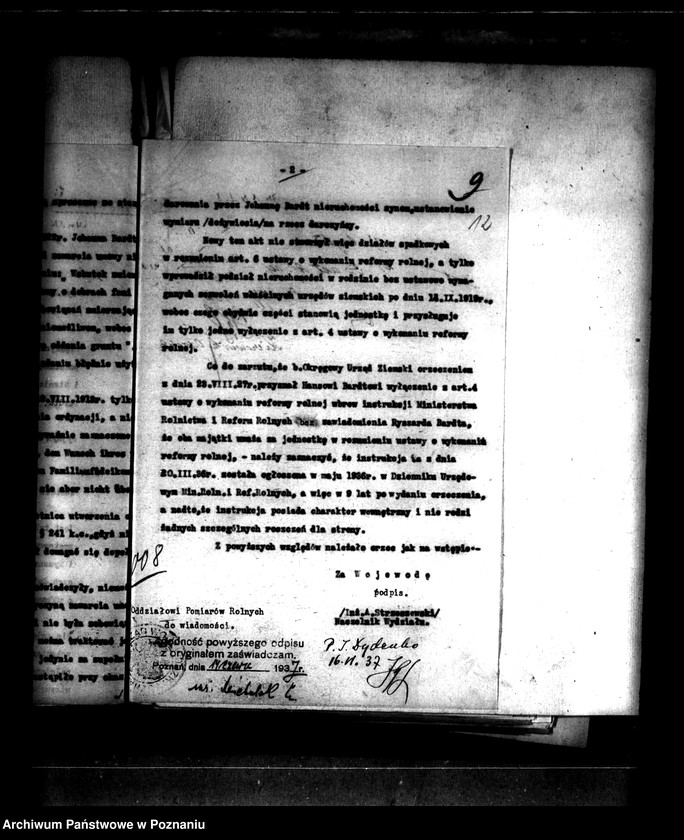 Obraz 16 z jednostki "Przymusowy wykup majątku Niemierzewo i Lubosz powiatu międzychodzkiego"