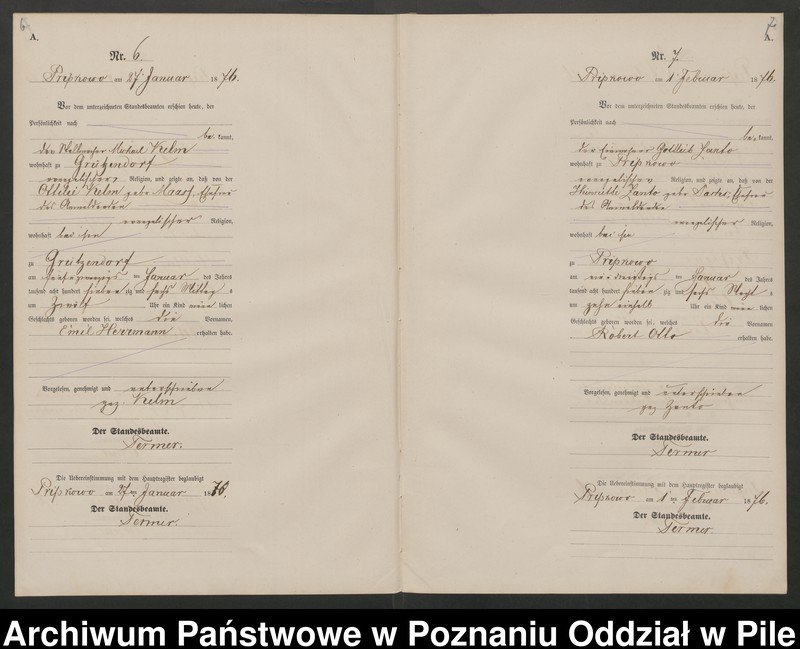 Obraz 6 z jednostki "Księga urodzeń"