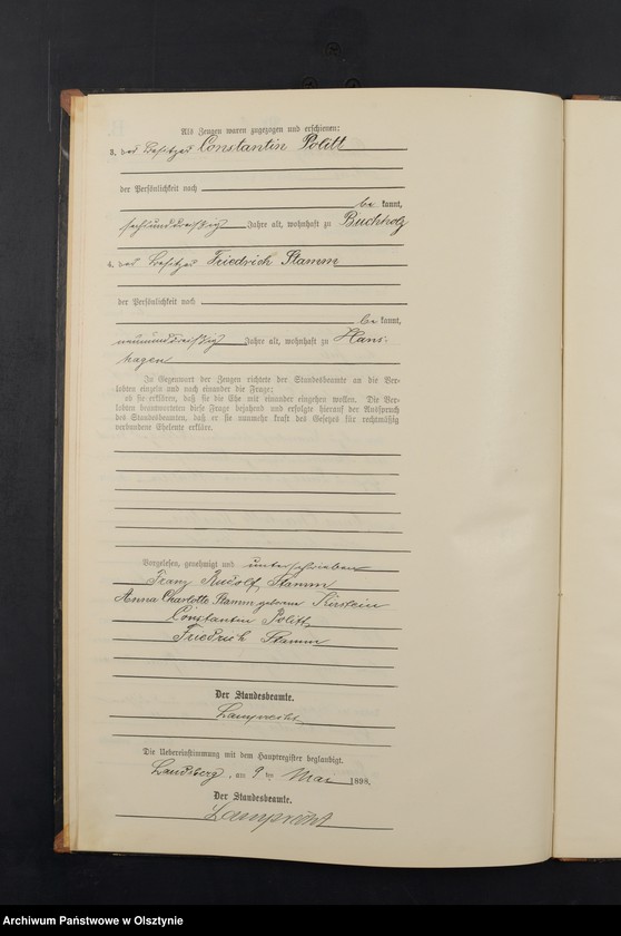 image.from.unit.number "Heiraths-Neben-Register Nr 1 - 8"