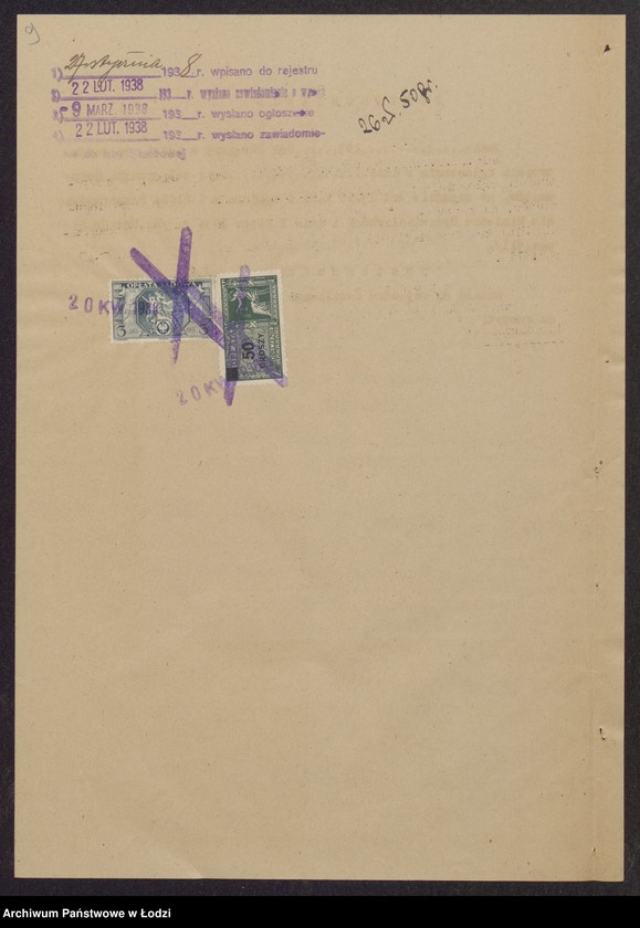 Obraz 11 z jednostki "Textyl Zelowski- Szoel Hersz Fryzer, Fiszel Liberman, Icek Lajzer Liberman, Chaim Fryzer- wyrób i sprzedaż towarów włókienniczych"