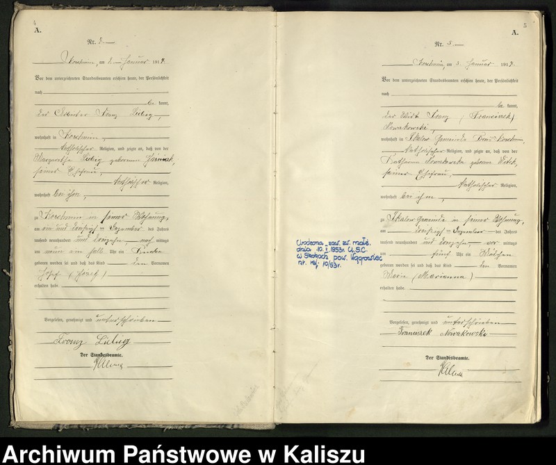Obraz 6 z jednostki "[Księga urodzeń]"