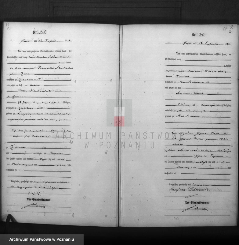 Obraz 10 z jednostki "Księga zgonów t. II"