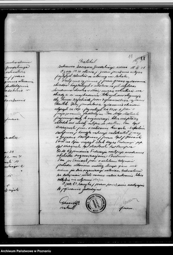 Obraz 15 z jednostki "Protokolarz Federacji Polskich Związków Obrońców Ojczyzny Zarządu Grodzkiego w Poznaniu"