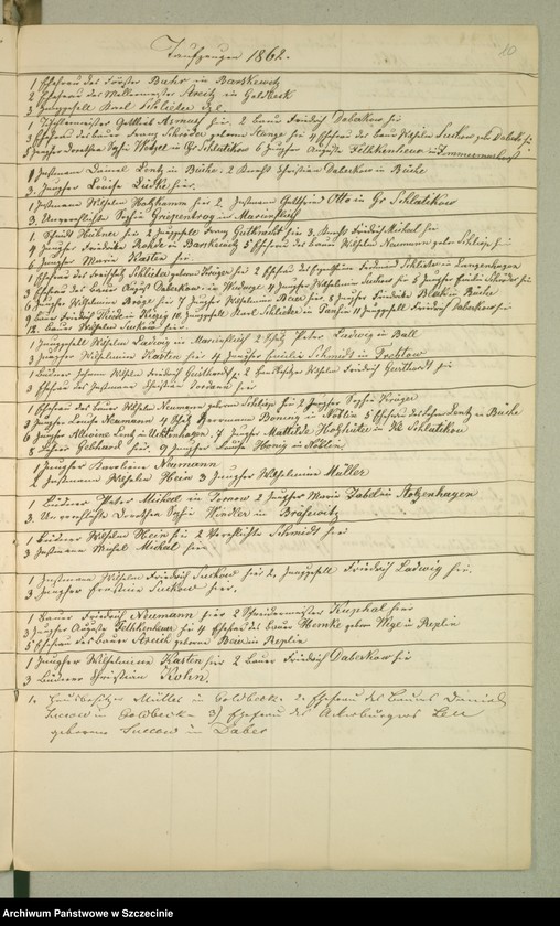 image.from.unit.number "Kirchenbuchs duplicate von Goldbeck [Sulino] pro 1861."