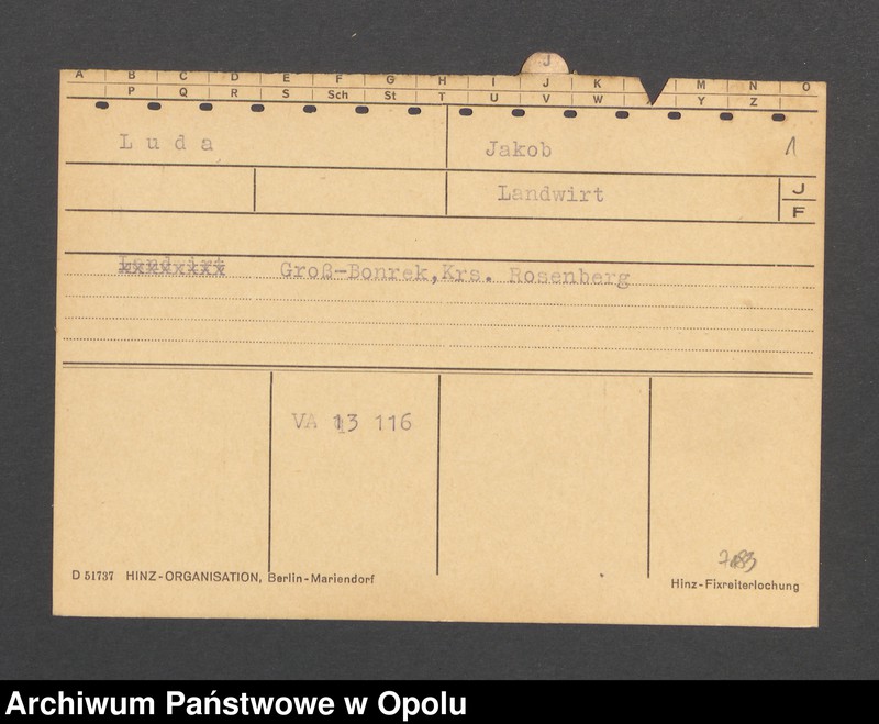 Obraz 3 z jednostki "[Luda Jakob, Gross Borek]"