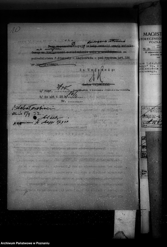 Obraz 14 z jednostki "Zatwierdzenie projektu urządzenia zakładu przemysłowego Firmy "Maggi" Spółka z o.o. w Poznaniu nr 545"