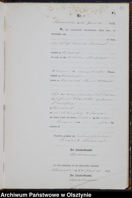 image.from.unit.number "Sterbe-Neben-Register Nr 1 - 147"