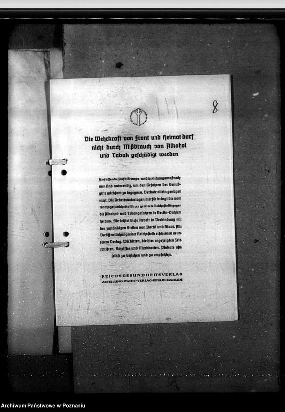 Obraz 12 z jednostki "Bekämpfung der Tabakgefahren"