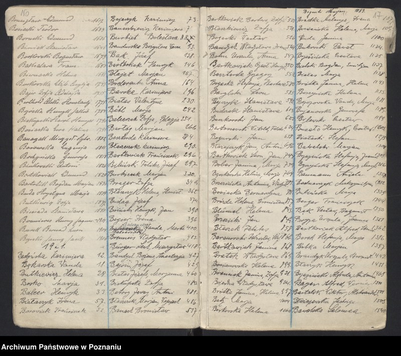 Obraz 12 z jednostki "Indeks urodzeń"