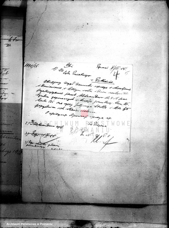 Obraz 9 z jednostki "/Sprawy przewłaszczeniowa Aleksandrowa powiat szubińskiego /dwór Piechcin/"