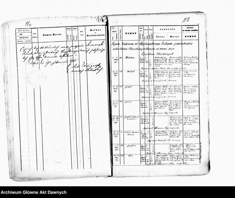 image.from.unit.number "Parafia: Krystynopol. Dekanat: Bełz. Kopie z ksiąg metrykalnych ur., śl., zg. dla całej parafii (miasto Krystynopol i wsie)."