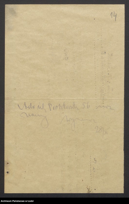 Obraz 16 z jednostki "Szachna Lewin - sprzedaż towarów manufakturowych"