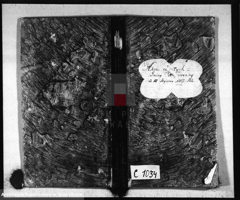 image.from.unit.number "Akta Zeszłych Gminy Filipowskiey od 1-go Stycznia 1817 R-u"