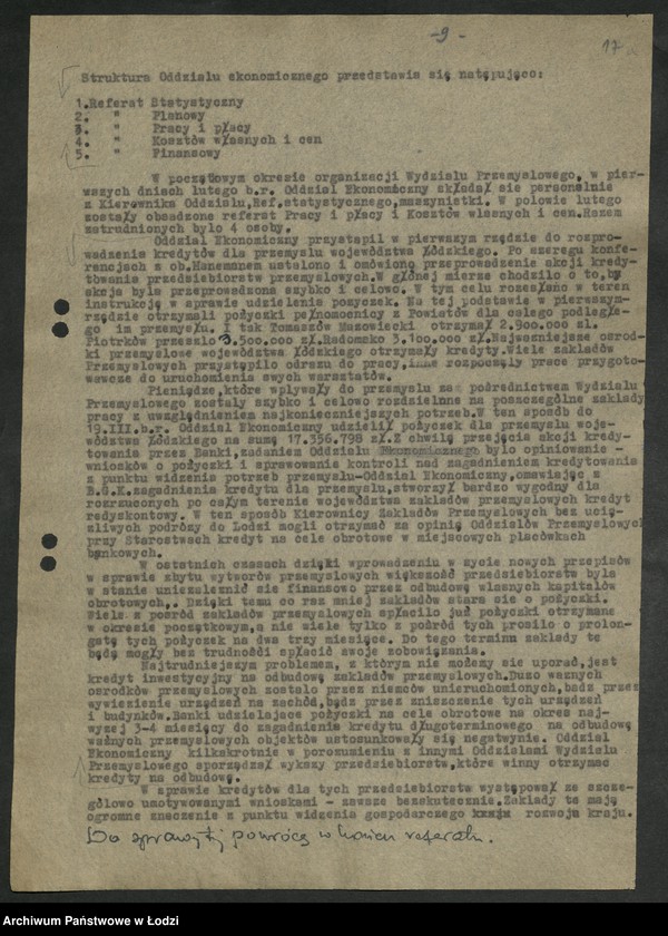 Obraz 19 z jednostki "Sprawozdania Wydziału [z działalności]"