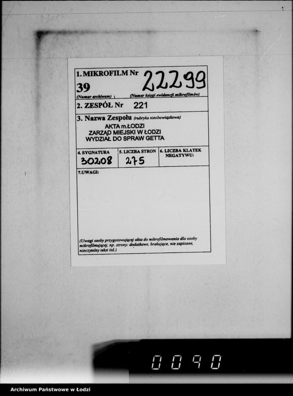 Obraz 2 z jednostki "Aufträge Metall-Abteilung v.26101-26343"