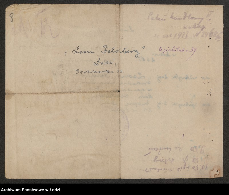 Obraz 10 z jednostki "Leon Feldberg – sprzedaż manufaktury galanterii i garderoby"