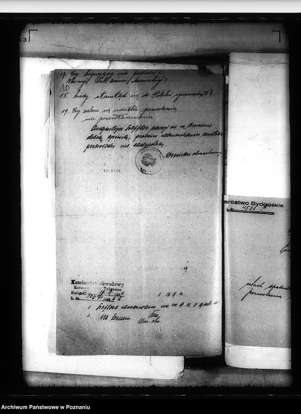 Obraz 14 z jednostki "Prawo przedkupu do majętności Czarnówka powiat bydgoski"