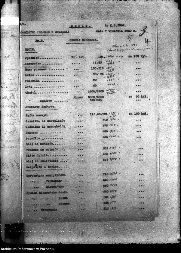 Obraz 9 z jednostki "Sprawy szczegółowo-administracyjne Ceny produktów rolnych za granicą"