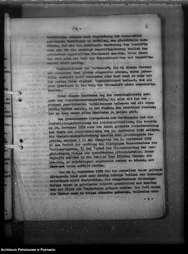 Obraz 10 z jednostki "Preisbildung und Preisüberwachung - [Preispolitische Lageberichte]"