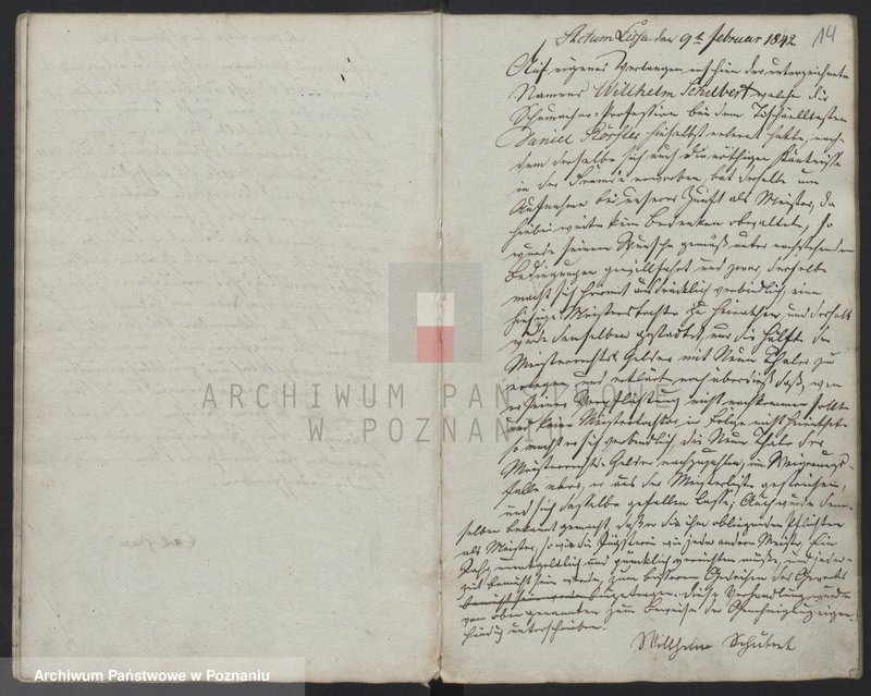 Obraz 13 z jednostki "[Protokolarz wyzwolin i przyjęć w naukę cechu szewców w Lesznie]"